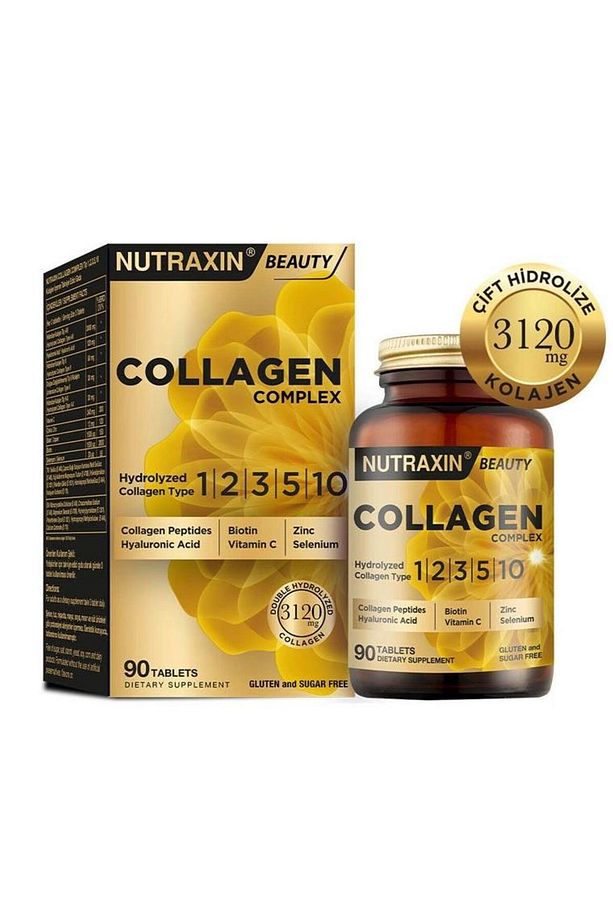 Collagen Beauty Complex 90 Tbl - Hidrolize Tip 1, 2, 3, 5, 10, Biotin, Zinc, Bakır, Hya, - 1