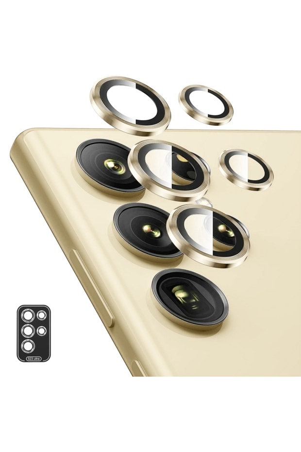 Samsung Galaxy S23 Ultra 5 Piece Camera Lens Protective Glass with Application Apparatus Camera Protection
