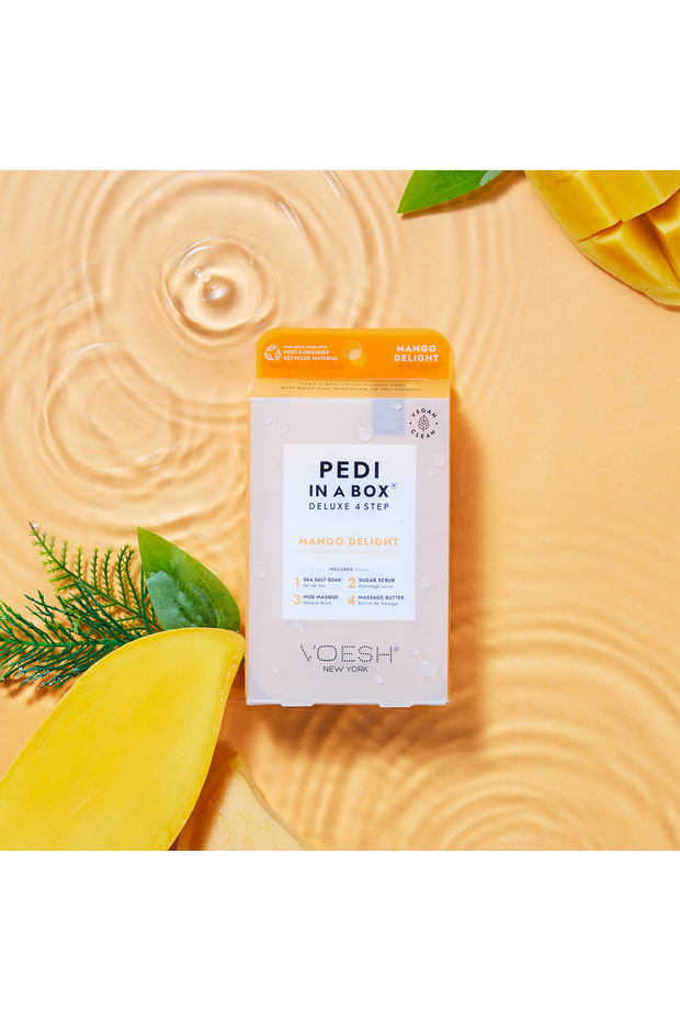 New York Pedi In A Box Deluxe Pedikür 4 Adımlı Set Mango - 4