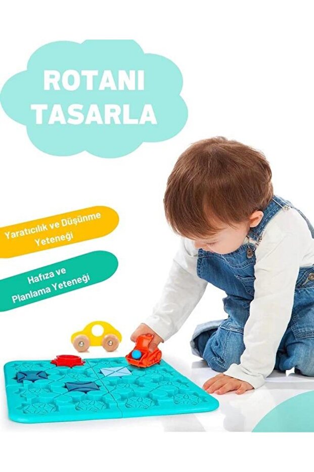 Kodlama Oyunu - Yol yapım ve Kodlama Oyuncağı , Eğitici Akıl Oyunu - 4