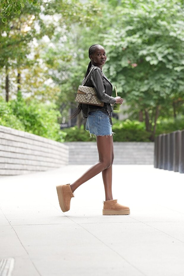 W Classıc Ultra Mını Platform Chestnut (TABA) 1135092 - 4