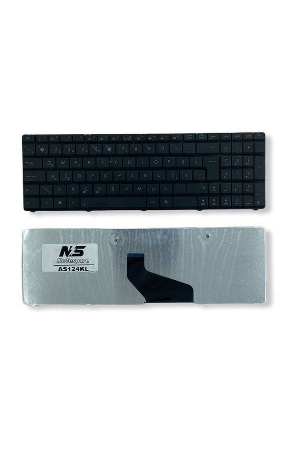 Asus ile Uyumlu A53U-Eh11, A53U-Eh21, A53U-Eh22, A53U-Xa1 Notebook Klavye Siyah TR - 1