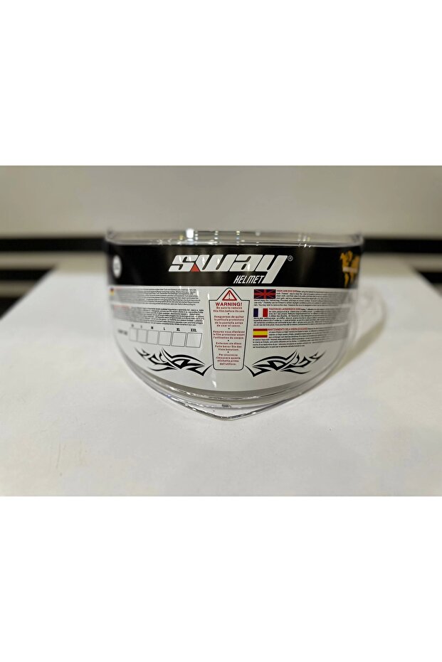 Kask Camı Sway 917 Şeffaf - 2