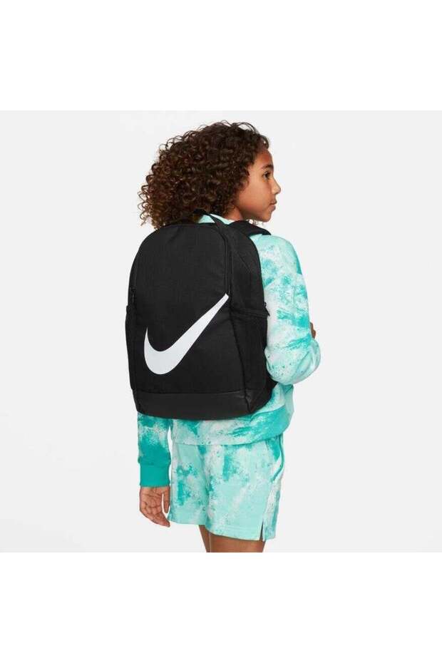 NK BRSLA BKPK Boy's Black Backpack (18 L) 41 x 30 x 15 cm (H x W x D) DV9436-010