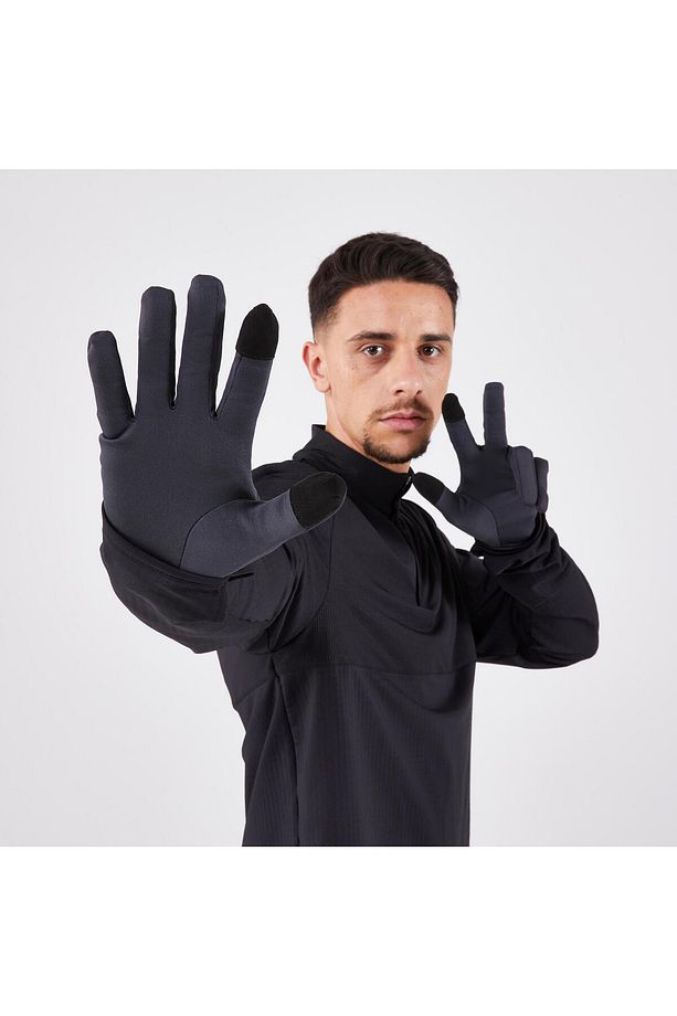 Kiprun Yetişkin Koşu Dokunmatik Eldiven - Siyah - Kiprun Warm 100 V2 - 7