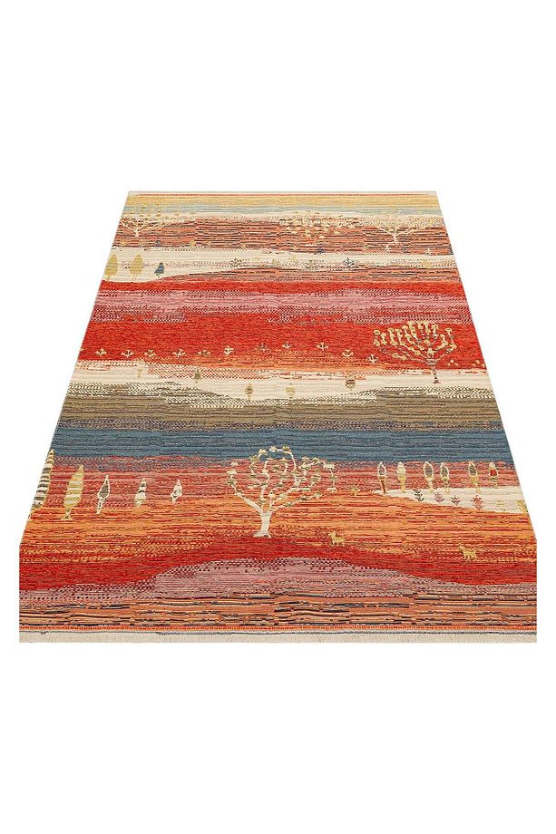 NOMAD NMD 12 TERRA  Yıkanabilir, Çift Taraflı Kullanıma Uygun Yumuşak Tuşeli Otantik Kilim - 6