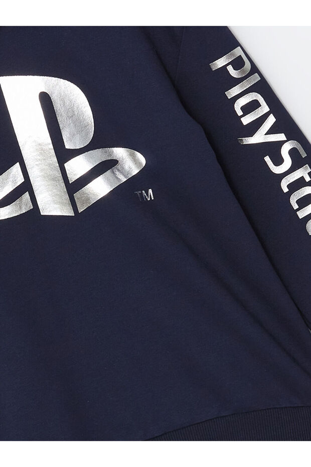 Lcw Kapüşonlu Playstation Baskılı Erkek Çocuk Sweatshirt - 2