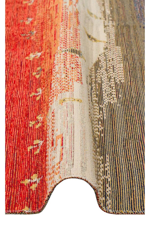 NOMAD NMD 12 TERRA  Yıkanabilir, Çift Taraflı Kullanıma Uygun Yumuşak Tuşeli Otantik Kilim - 2