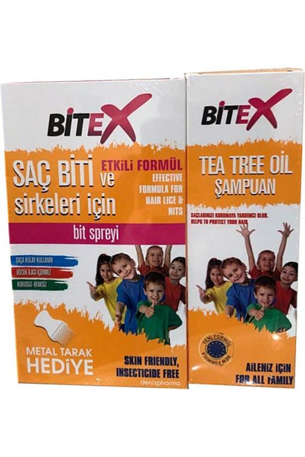 Bit Spreyi 100 ml Şampuan 150 ml - Çelik Tarak Hediyeli - 1