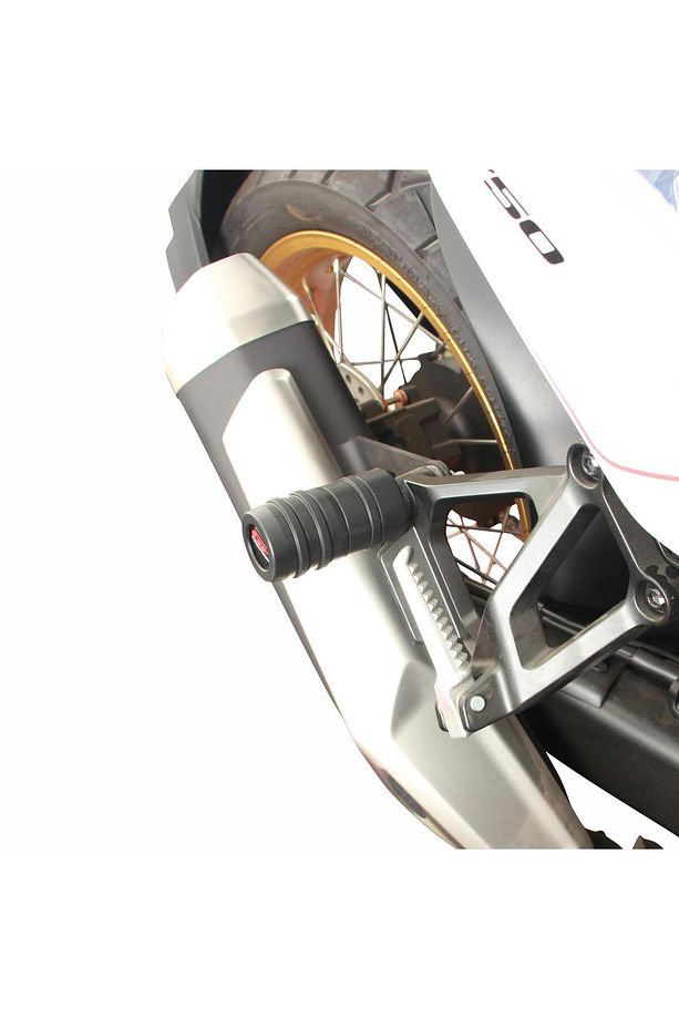 Gp Kompozit Honda Xl750l Transalp 2023-2024 Uyumlu Egzoz Koruma Takozu Siyah - 2