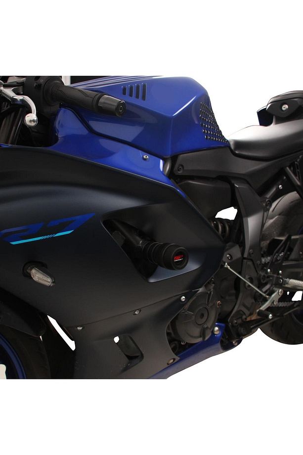 Gp Kompozit Yamaha R7 2021–2024 Uyumlu Motor Koruma Takozu Siyah - 3