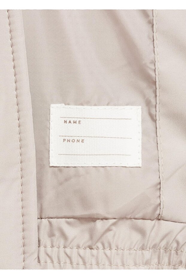 Kapüşonlu kapitone anorak - 7