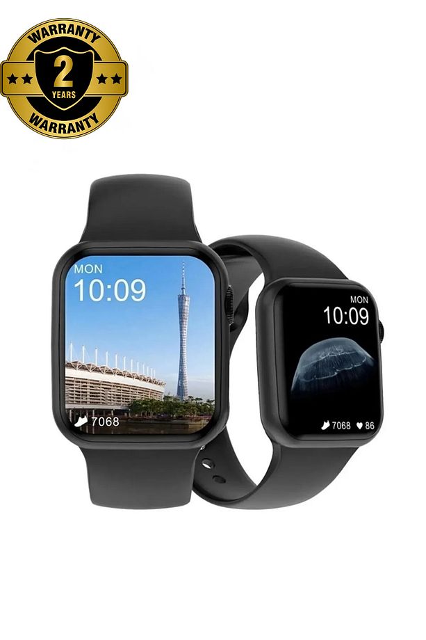 Su Geçirmez 45mm Watch 7 Ios Android Sağlık Spor Sensörlü Bluetooth Aramalı Alarm Akıllı Saat - 1