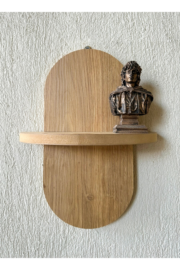 Wooden Mdf Decorative Single Wall Shelf