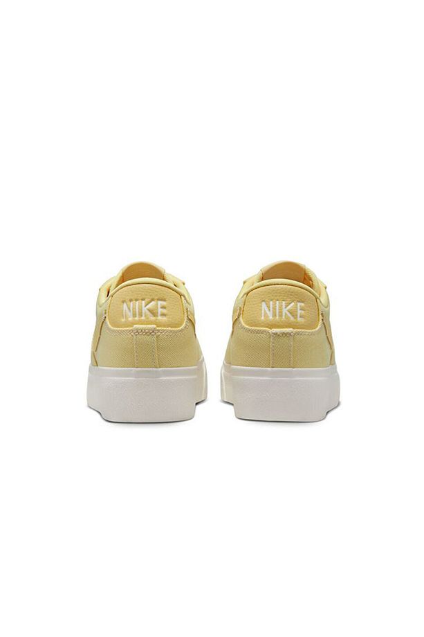 Kadın Günlük Ayakkabı W Blazer Low Platform Cnvs DV7475-200 Sarı - 4