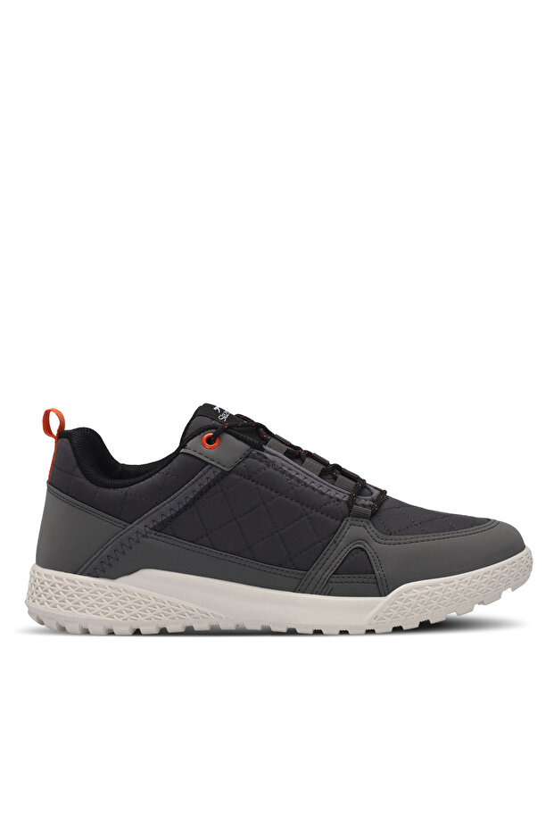 Terentiy Men's Dark Gray / Red Casual Sneakers
