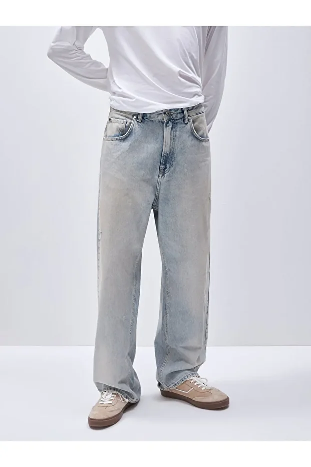 Mattıo Baggy Jean Pantolon - 2