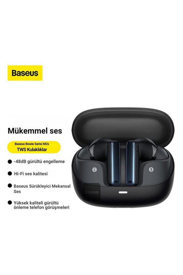 Bt5.3v 2 Modlu Aı Gürültü Engellemeli Mikrofonlu Bluetooth Kulaklık, Ultra Uzun Şarjlı Kulakl - 2