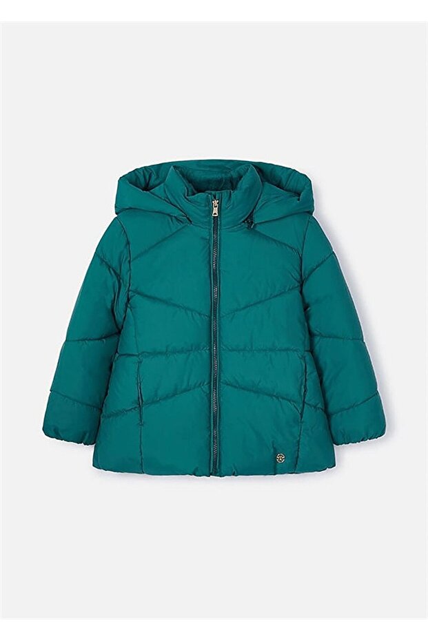 Kız Çocuk Basic Mont Yeşil 415 - 4