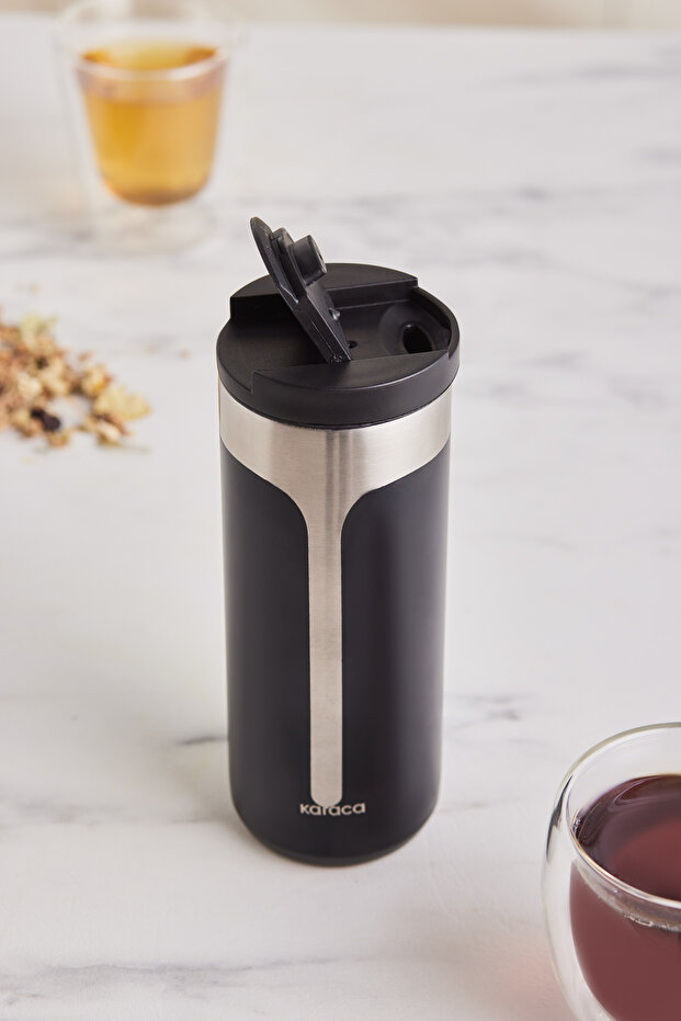 Mastermaid Çelik Termos 500 Ml Siyah - 4