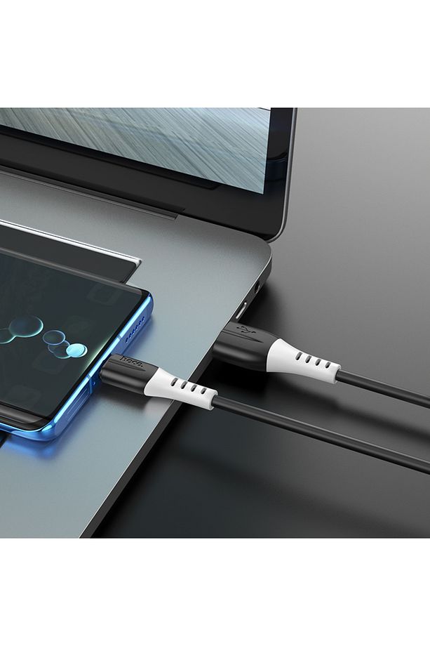 X82 3a Type-c To Usb Iphone Android Uyumlu Hızlı Şarj Veri Kablosu Siyah 1 Metre - 7