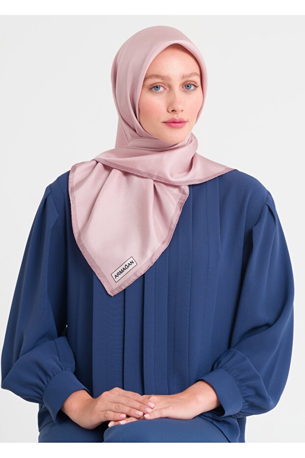 5676 Twill İpek Eşarp V10 - 2