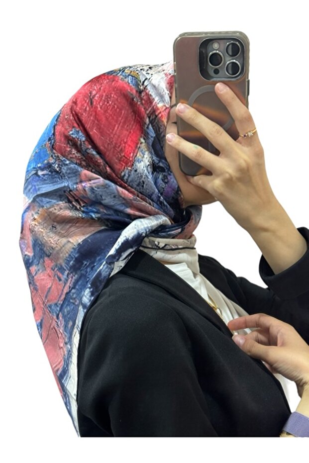 İpek Krep Saten Eşarp 8939701 - 2