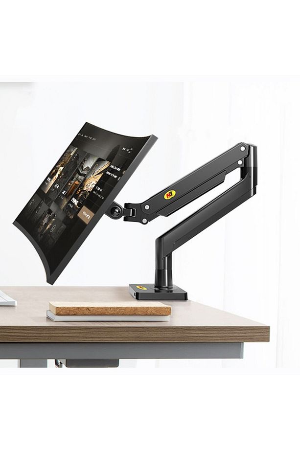 NB G40 22-40 İnç Lcd-Led Monitör Tutucu Amortisörlü Masaüstü Stand Tek kol Tutucu 3-15 kg - 1
