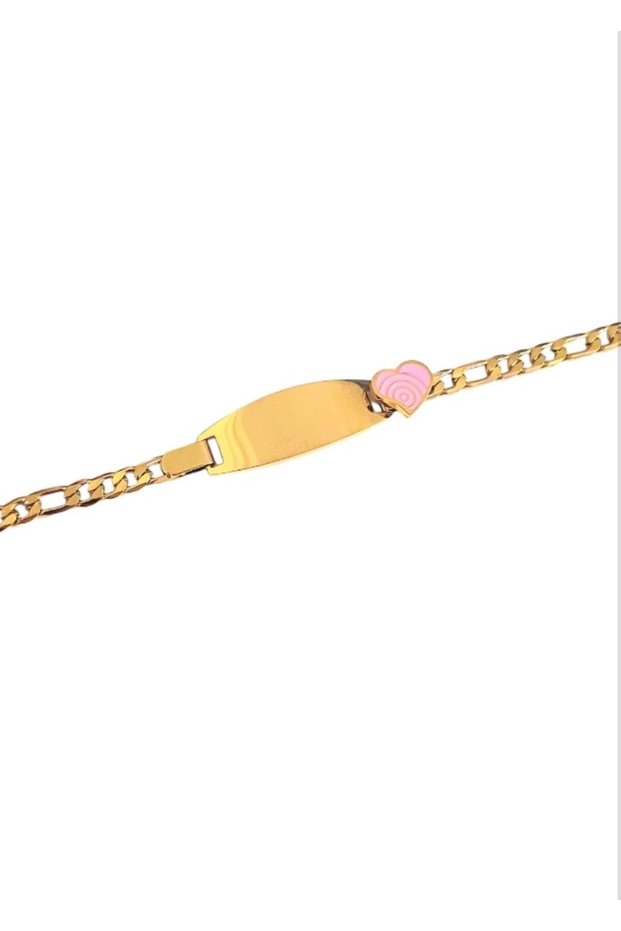 Children's Heart Detailed Steel Bracelet