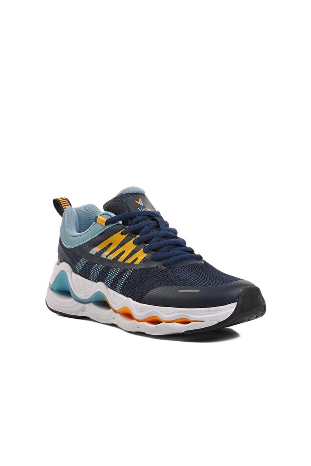 24417 Navy Blue Light Mesh Men's Sports Shoes