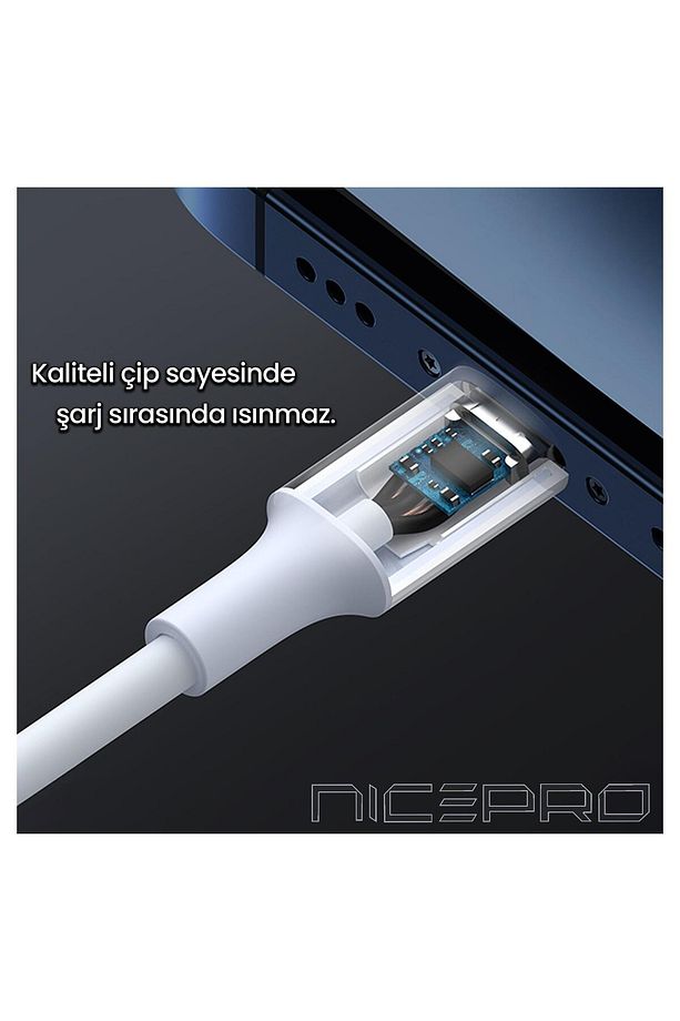 UTC02 60W 20cm TPE USB to Type-C Hızlı Şarj ve Data Kablosu - 8