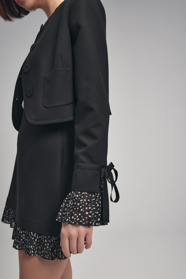 Jachetă cu pliuri - 2