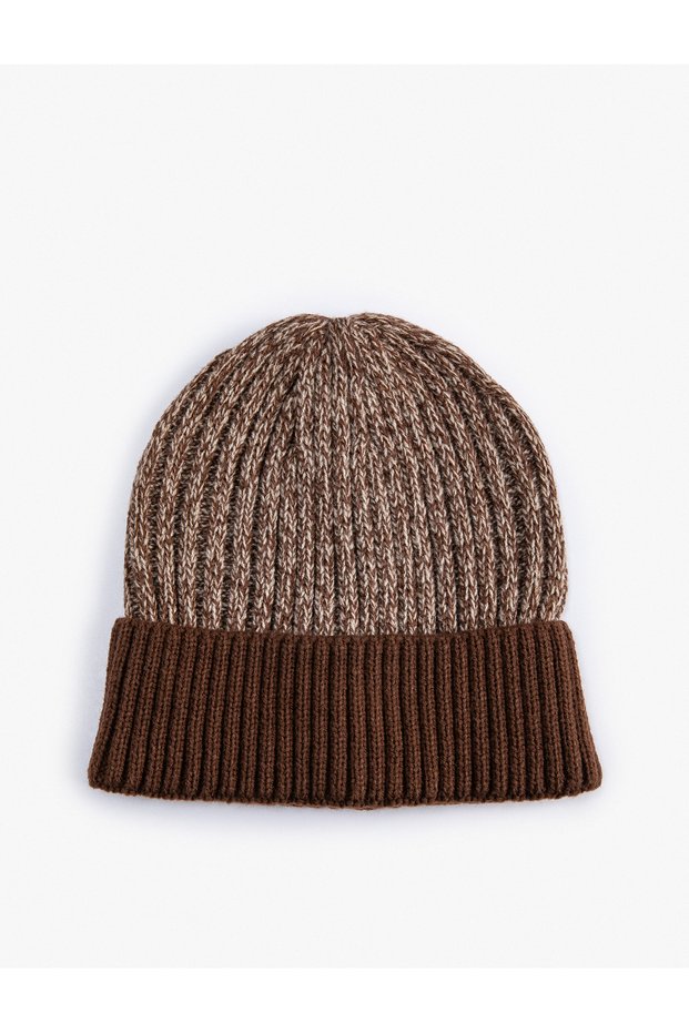 Wrapped Beret with Fold Detail