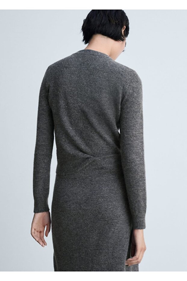 Strickpullover mit Rundhalsausschnitt - 4