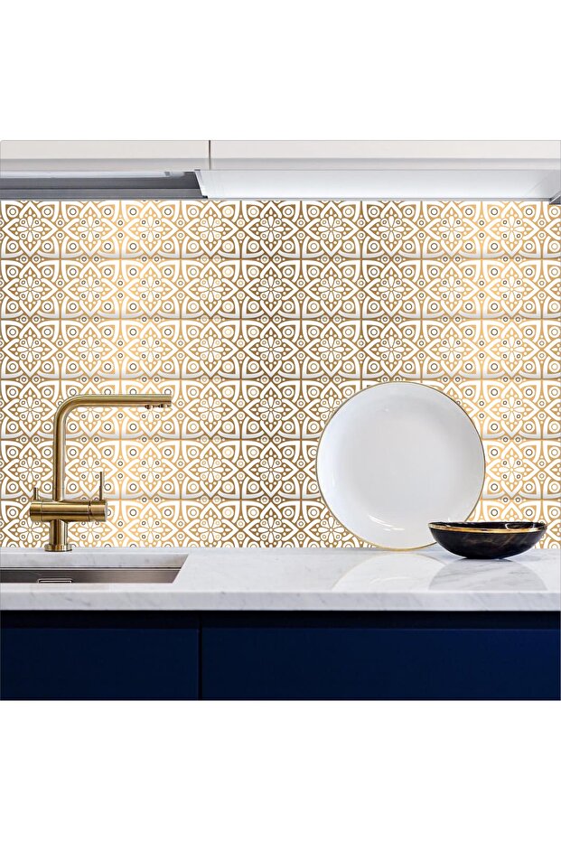 Mutfak Tezgah Arası Kendinden Yapışkanlı Folyo Kaplama 60cmx100cm - 1