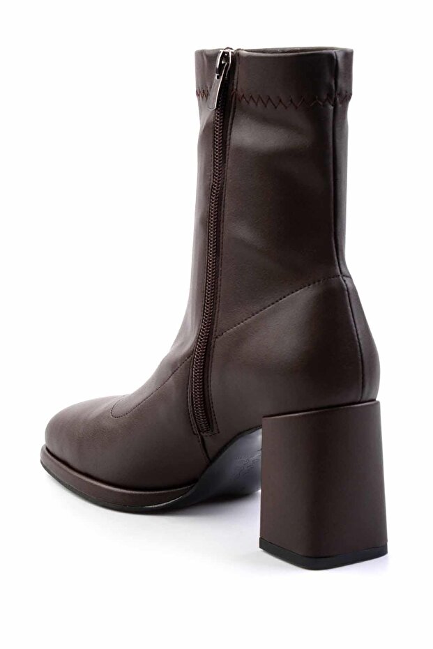 Kahve  Kadın Bot & Bootie K02527291209 - 4