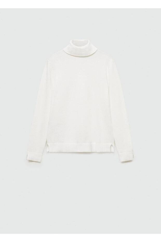 Strickpullover mit Rollkragen - 1