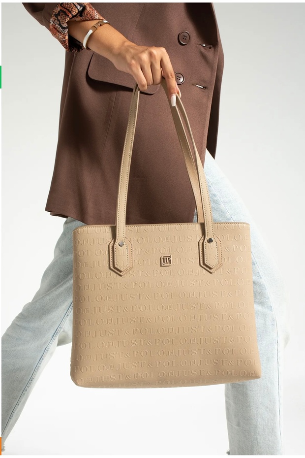 Women's Large Size 4 Compartments Handbag Suitable for Daily Use