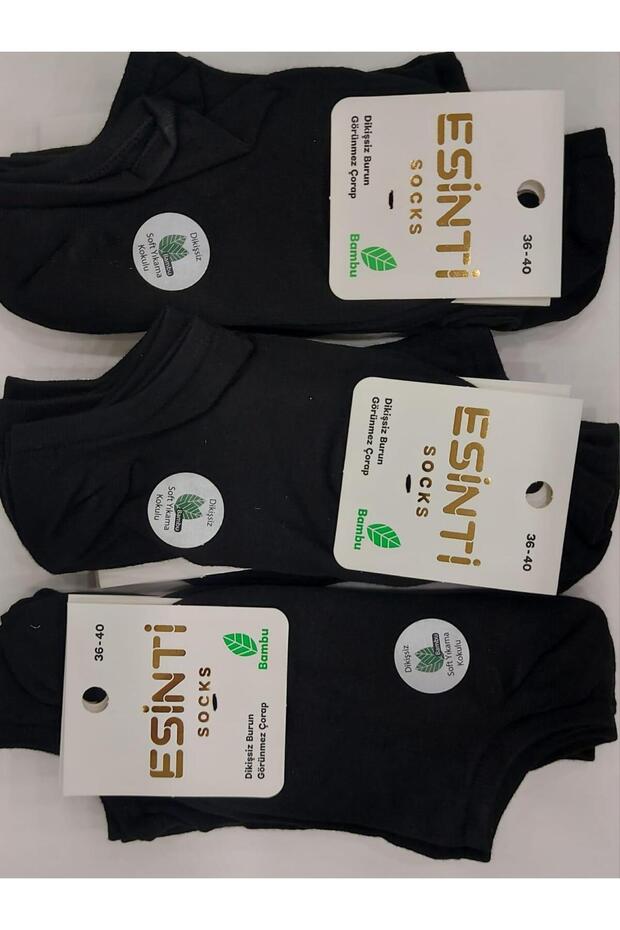 BAMBU SNECKER ÇORAP 12 ADET - 1