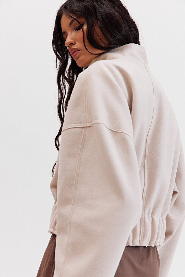 LORA Kaşe Ceket - 7