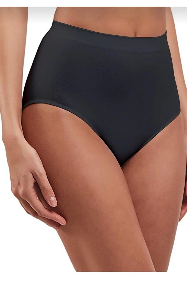 811 (A-01) High Waist Seamless Flexible Slip Panties 3 Pieces