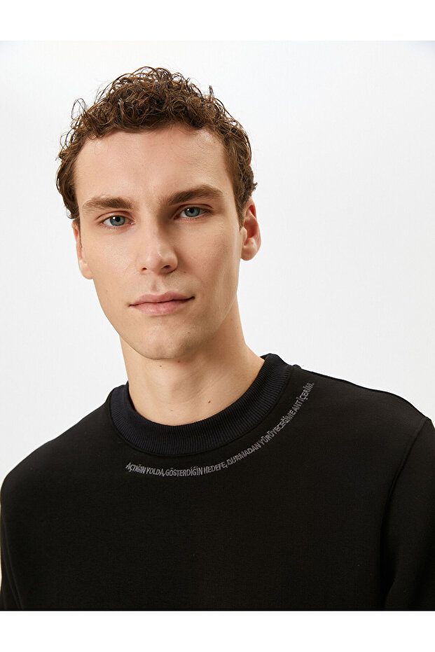 Ataturk Embroidered Sweatshirt 100th Anniversary Special