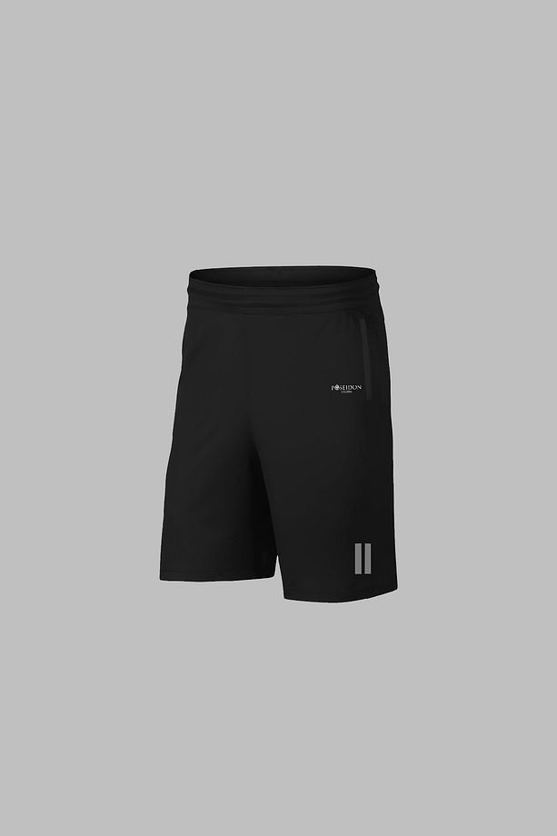 Erkek Beyaz Dri-fit Kumaş Baskısız Yuvarlak Yaka Kısa Kol Regular Tişört Şort Set (S-3XL) - 3