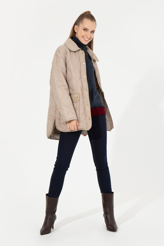 Women's Stone Coat 50252941-Vr049
