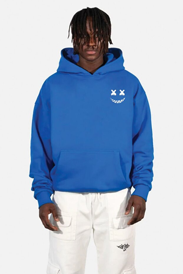 Hooded Printed Sweatshirt - Fm1.102Mö