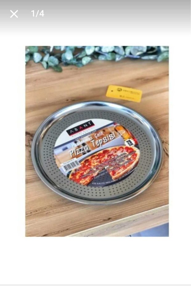 Abant 28 cm Pizza Baking Tray Yogurt Leavening Cover