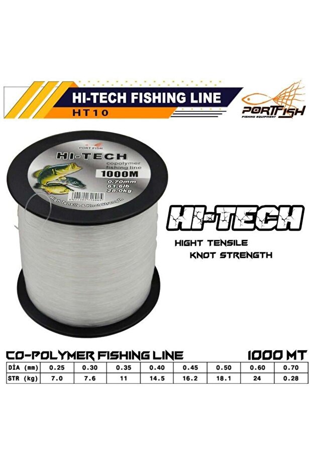 Portfish Hi-Tech 1000 mt Bobin Misina - 1