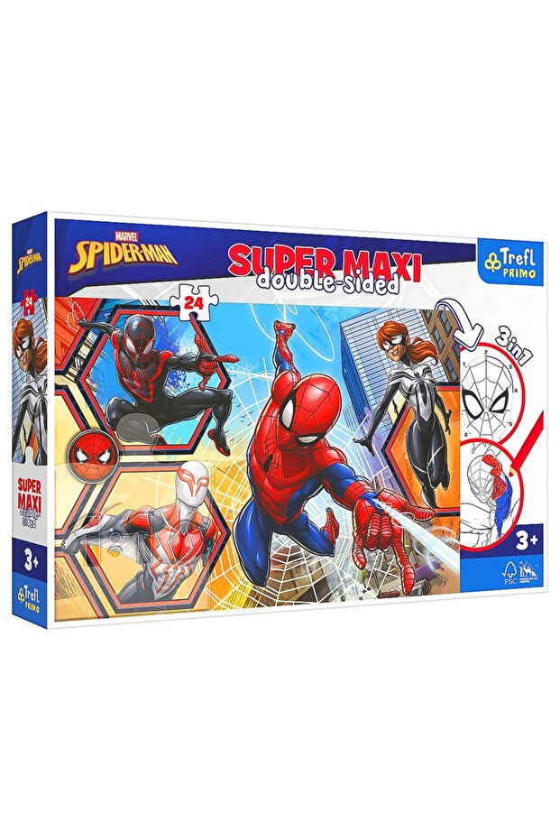 PUZZLE SET SPİDERMAN TEMALI 3+ YAŞ - 3