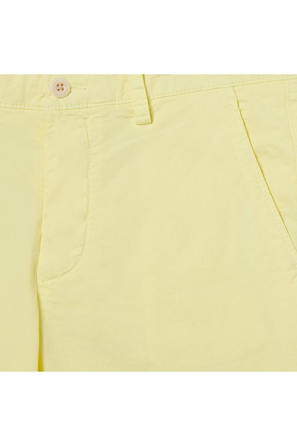 Erkek Sarı Regular Fit Şort - 2