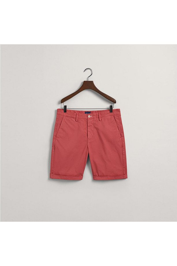 Erkek Kırmızı Regular Fit Şort - 3